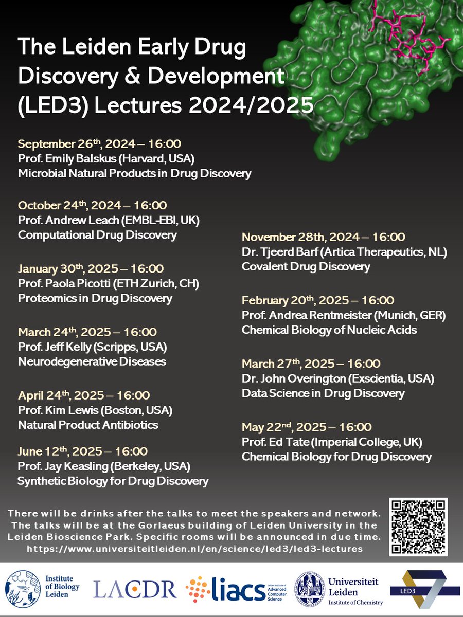 LED3 hub (inactive account) (@led3hub) on Twitter photo At the #LED3Symposium, we also announced next year's #LED3Lectures with an amazing program including <a href="/BalskusLab/">Emily Balskus</a>, Andrew Leach, Tjeerd Barf, <a href="/Picotti_Lab/">Picotti Lab</a>, <a href="/RentmeisterLab/">Andrea Rentmeister</a>, Jeff Kelly, <a href="/johnpoverington/">John P. Overington</a>, Kim Lewis, <a href="/TateScience/">Ed Tate</a> and <a href="/jaykeasling/">Jay Keasling</a>. At the #LED3Symposium, we also announced next year's #LED3Lectures with an amazing program including <a href="/BalskusLab/">Emily Balskus</a>, Andrew Leach, Tjeerd Barf, <a href="/Picotti_Lab/">Picotti Lab</a>, <a href="/RentmeisterLab/">Andrea Rentmeister</a>, Jeff Kelly, <a href="/johnpoverington/">John P. Overington</a>, Kim Lewis, <a href="/TateScience/">Ed Tate</a> and <a href="/jaykeasling/">Jay Keasling</a>.