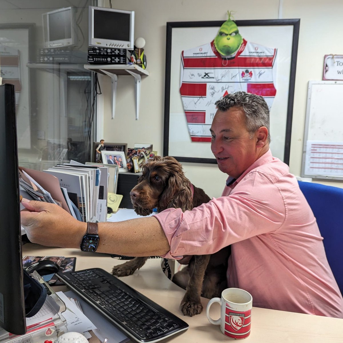 Happy #takeyourdogtoworkday 🐶

Rosie is bringing ALL the tail wags and smiles to our workplace today. Because nothing beats the joy of having a four-legged companion around the office! 😍

#bringyourdogtoworkday