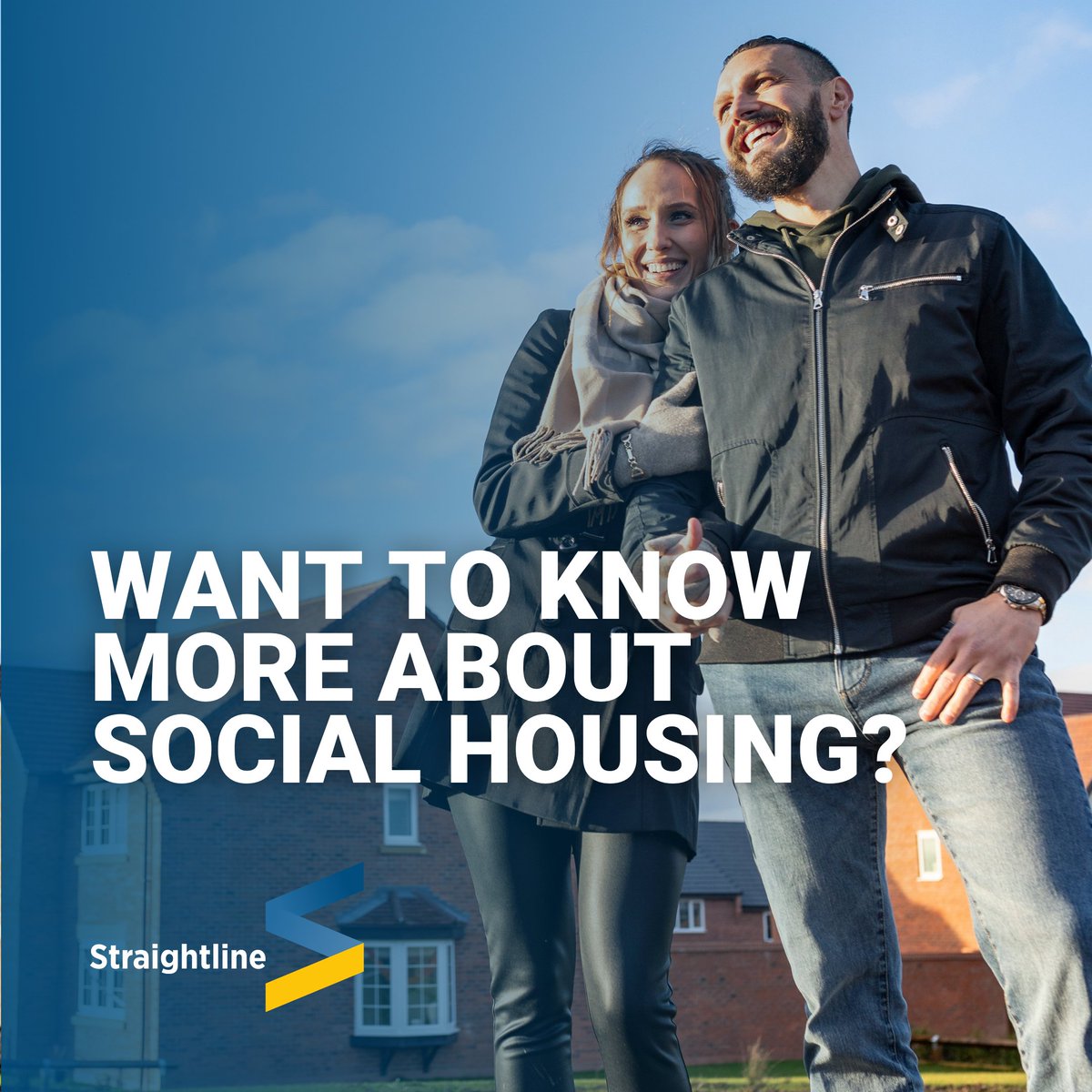 We need at least 90,000 social rent homes delivered annually in England, for 10 years. 

This could: End homelessness, improve health and education outcomes saving our NHS money and boost jobs and employment.​

#Straightline #Facts