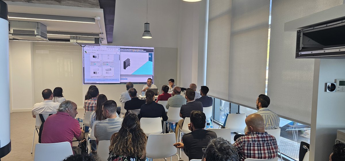📢Este jueves hemos presentado en las oficinas de <a href="/Daikin_es/">Daikin España</a> en Málaga el nuevo catálogo DAIKIN 2024 disponible en la #GaleríaTeKton3D. Más información sobre la galeria.tekton3d.com y el Catálogo de DAIKIN 2024 en imventa.com/galeria-tekton… #HVAC #MEP #BIM