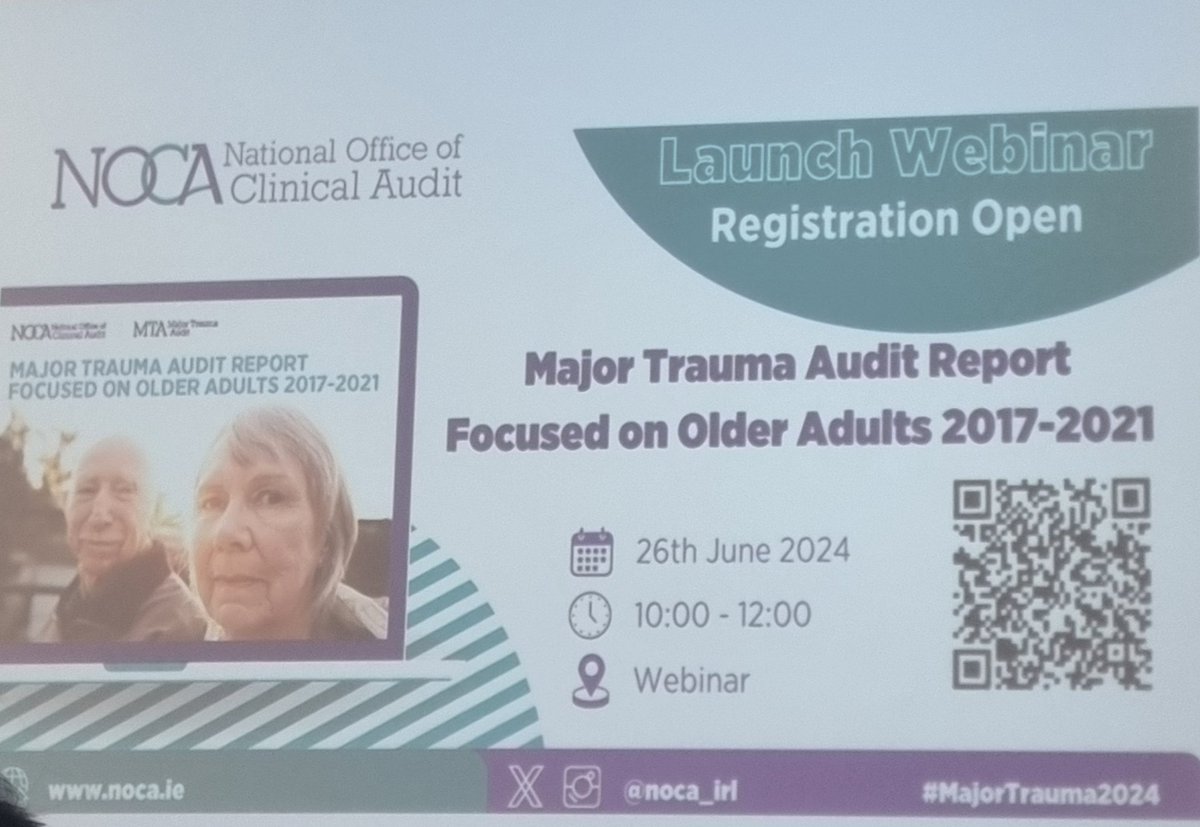 MMUH Physiotherapy (@materphysio) on Twitter photo Fantastic talk on the National Major trauma audit from <a href="/noca_irl/">National Office of Clinical Audit</a> . Looking forward to the launch of the major trauma report on older adults next week <a href="/MaterTrauma/">Mater Hospital Trauma</a> #RAFTIRELAND24 Fantastic talk on the National Major trauma audit from <a href="/noca_irl/">National Office of Clinical Audit</a> . Looking forward to the launch of the major trauma report on older adults next week <a href="/MaterTrauma/">Mater Hospital Trauma</a> #RAFTIRELAND24