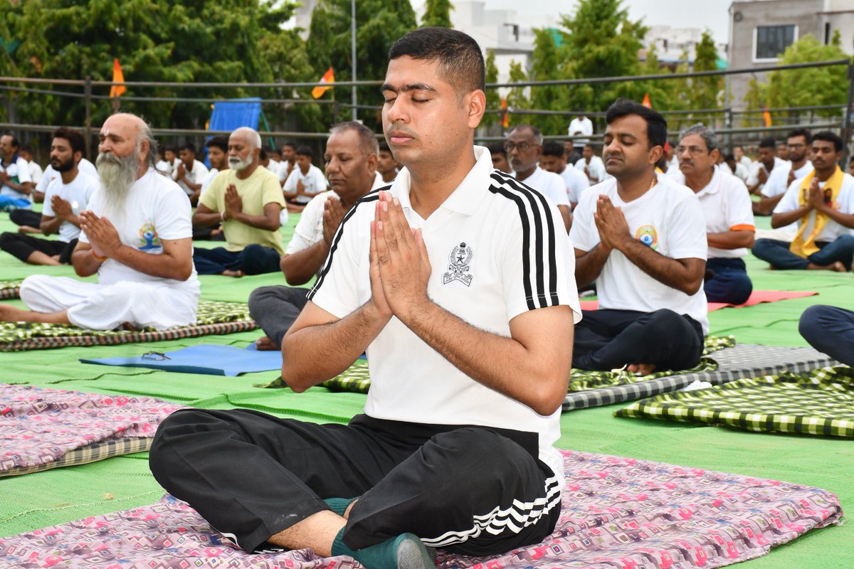 Yoga Day 2024 at Banswara