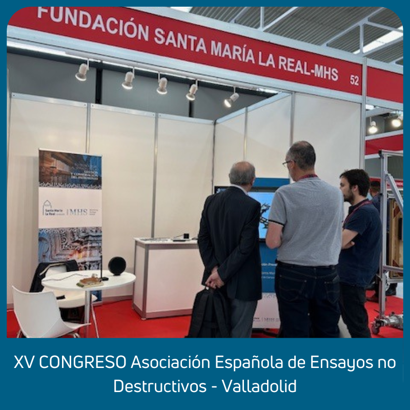 FundacionSMLRPH's tweet photo. El equipo de nuestra área de cultura y patrimonio está participando en el 15º Congreso Nacional, organizado por la Asociación Española de Ensayos No Destructivos, que se celebra estos días en #Valladolid.

Asociación Española de Ensayos No Destructivos (https://t.co/eEToQVlXZr) https://t.co/5VSepqBr6C