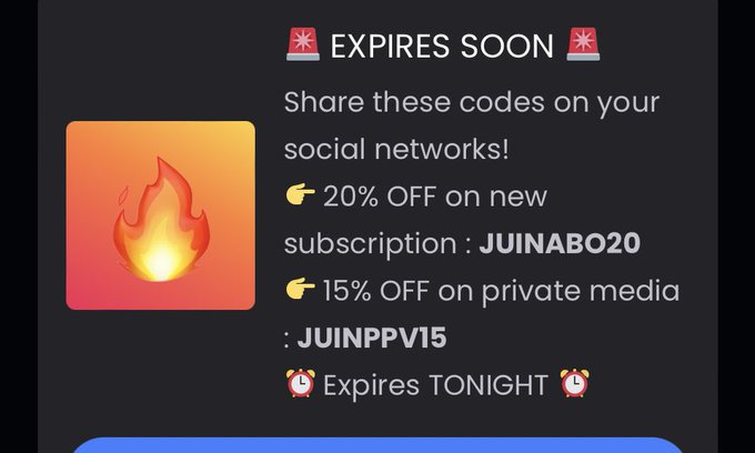 I have more spicy 🌶 photos and videos on my mym than on of  Check it out with code  and don&rsquo;t forget<a href="/tag/promo"class="tags"><span>#promo</span></a><a href="/tag/nsfw"class="tags"><span>#nsfw</span></a><a href="/tag/adultcreator"class="tags"><span>#adultcreator</span></a>