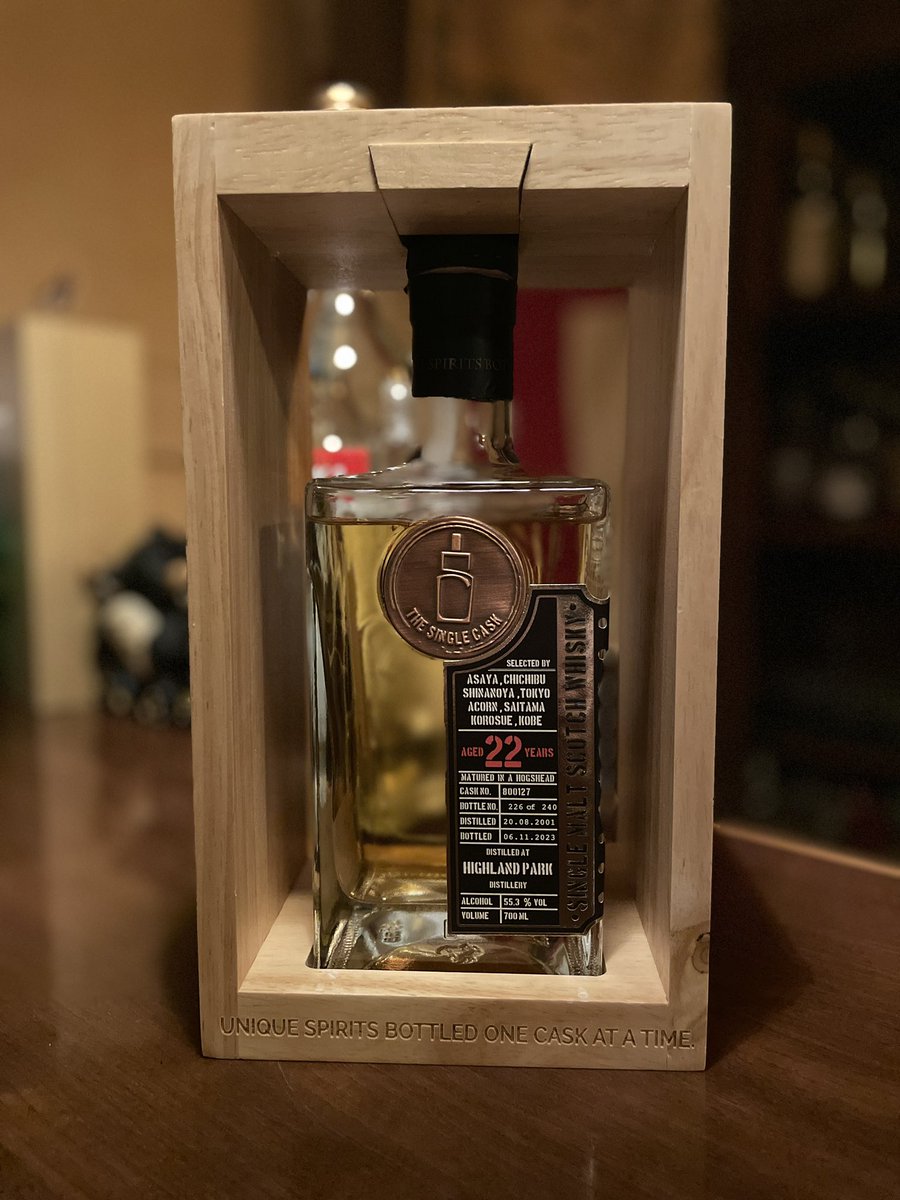 新入荷】 HIGHLAND PARK 2001 22y HOGSHEAD ASAYA,SHINANOYA,ACORN