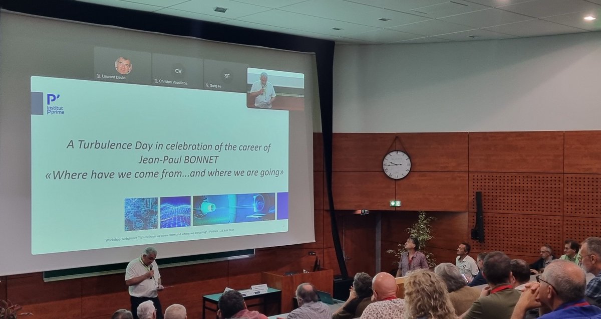 Institut Pprime (@institutpprime) on Twitter photo 👏 Aujourd'hui à l'Institut, Journée #Turbulence «where have we come from and where we are going? » en l'honneur de la carrière de Jean Paul Bonnet
<a href="/UnivPoitiers/">Université de Poitiers</a> / <a href="/ISAE_ensma/">ISAE_ENSMA</a> / <a href="/DR08_CNRS/">CNRS Centre Limousin Poitou Charente</a> 👏 Aujourd'hui à l'Institut, Journée #Turbulence «where have we come from and where we are going? » en l'honneur de la carrière de Jean Paul Bonnet
<a href="/UnivPoitiers/">Université de Poitiers</a> / <a href="/ISAE_ensma/">ISAE_ENSMA</a> / <a href="/DR08_CNRS/">CNRS Centre Limousin Poitou Charente</a>