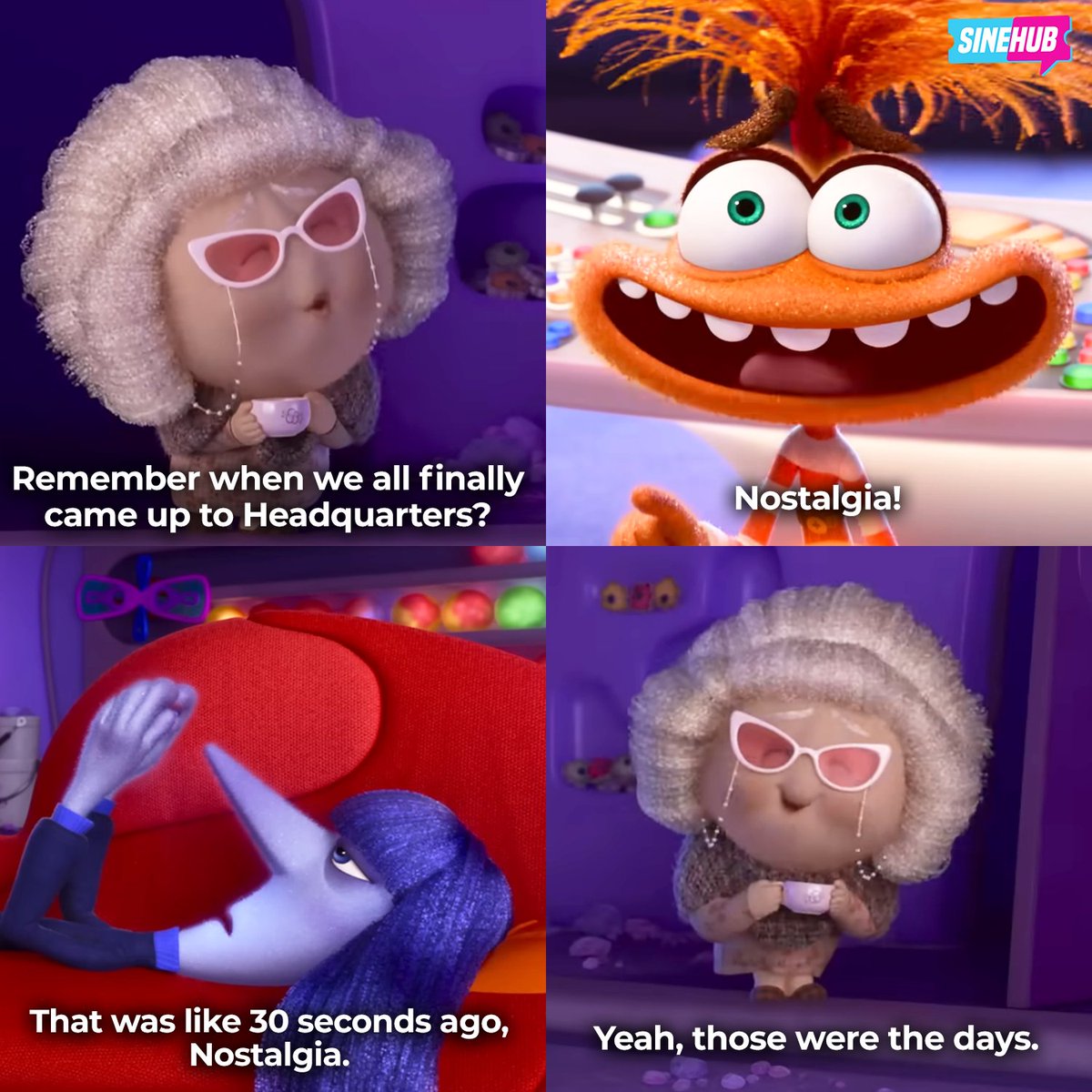 sinehubph's tweet photo. Can't wait for more Nostalgia moments! 🥹 'Inside Out 3' soon, please!
🎥Inside Out 2 (2024) - NOW SHOWING IN PH CINEMAS!
#InsideOut2PH https://t.co/IVqHOQgXG9