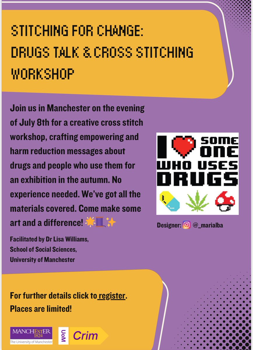 Super initiative by my colleague ⁦<a href="/LisaWilliamsMcr/">Lisa Williams</a>⁩    ⁦<a href="/CriminologyUoM/">CriminologyUoM</a>⁩