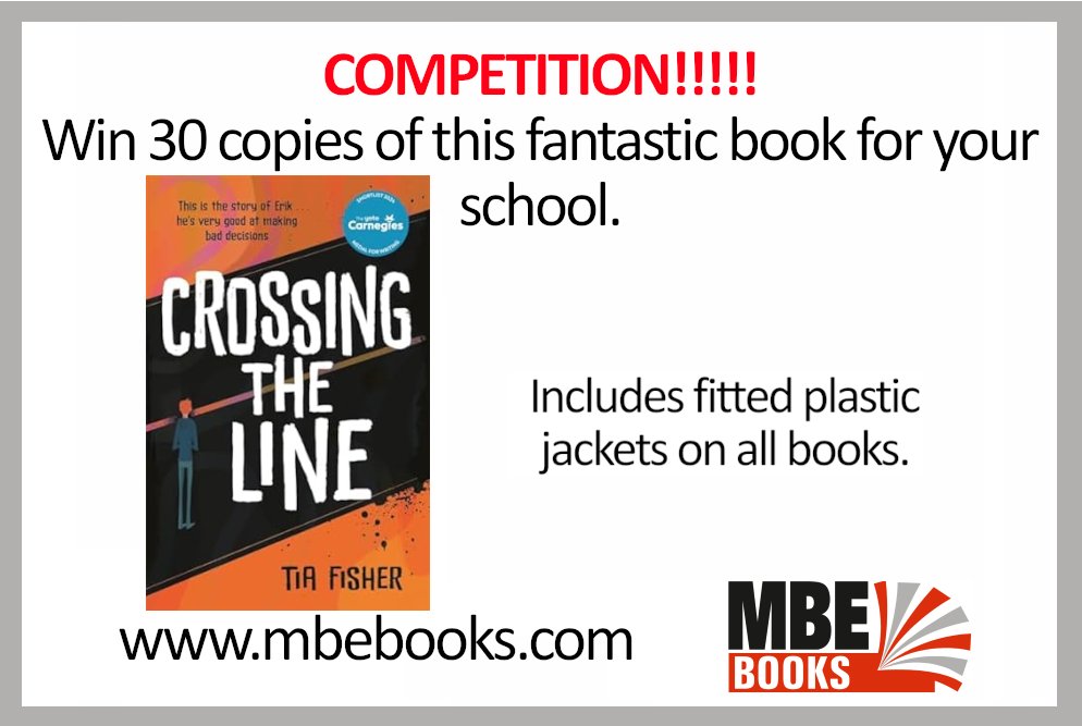 BooksMbe's tweet image. Competition Time! Win a Class Set of this year’s Carnegie Shadowers’ Choice Medal for Writing. To enter, simply ensure you are following us & share this post. Winner will be announced on the 25th June. You must work in a school to enter.mbebooks.com/product/crossi…
#teamenglish