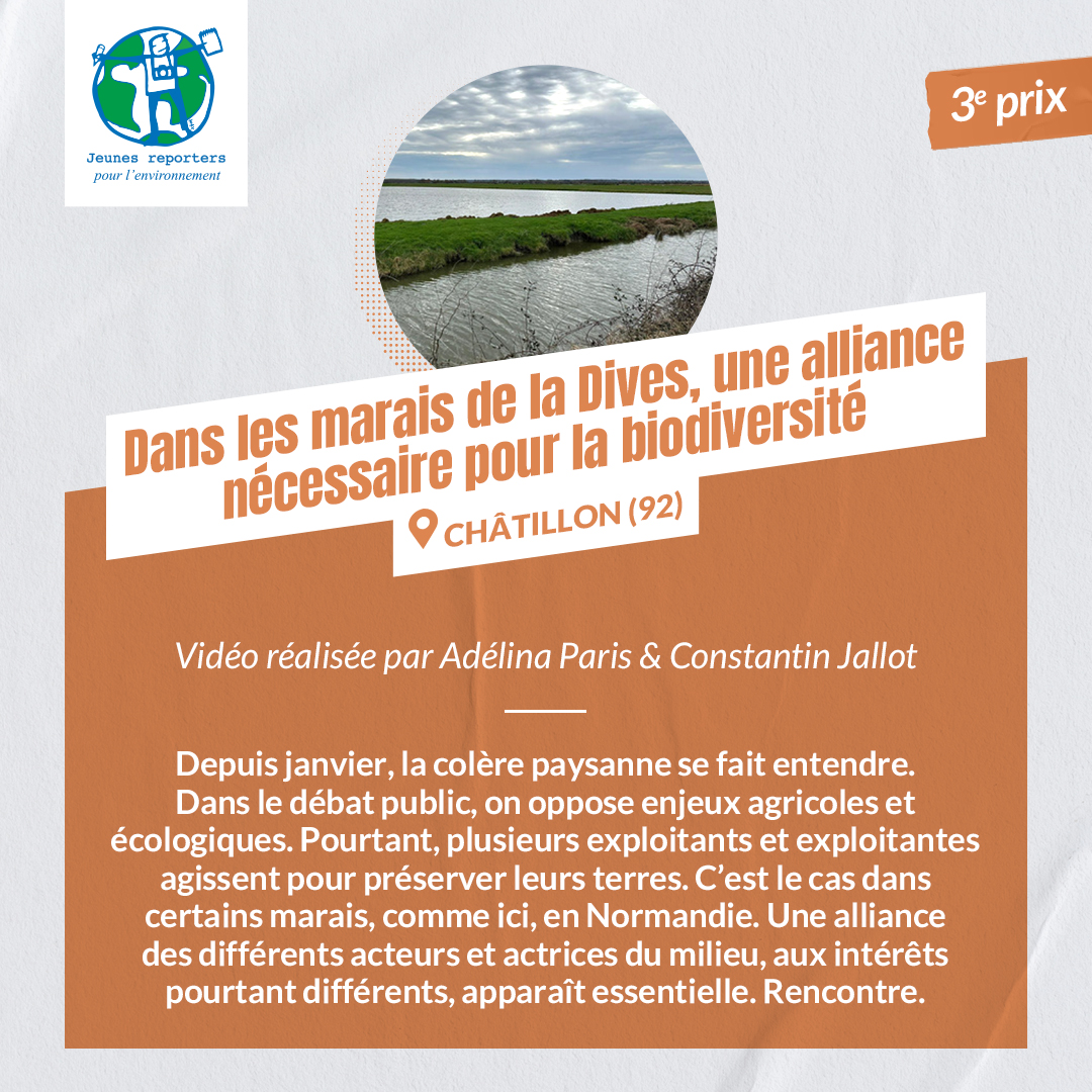 Voici le palmarès du #concoursJRE 2024 de la catégorie 19-25 ans en filière journalisme !🏆
Félicitations à ces journalistes en devenir pour leurs reportages inspirants !👏
👉 À découvrir sur : jeunesreporters.org/les-reportages/