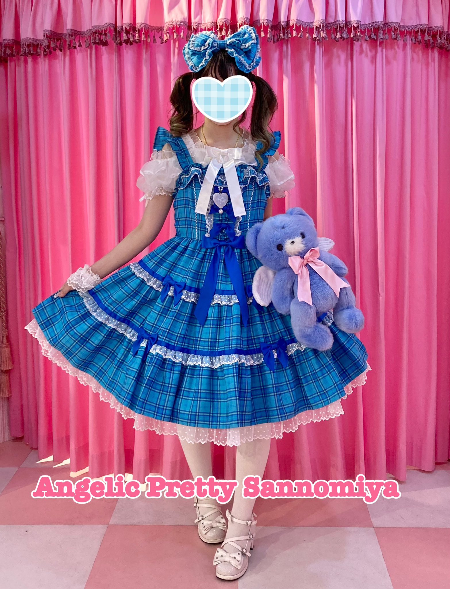 Angelic Prettyメルティスカイスカートサックス Melty Sky JSK by Angelic Pretty