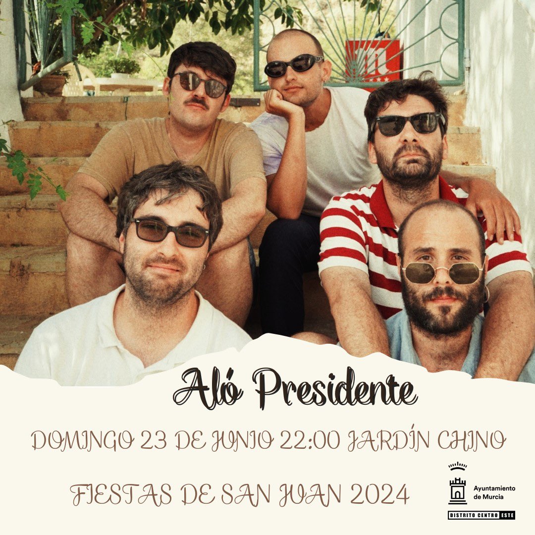 Gentle reminder.
//Domingo 23, 22:00//
-Jardín Chino-
Estamos preparando un show largo y especial.
No faltéis, que es el santo de dos de nuestros miembros.