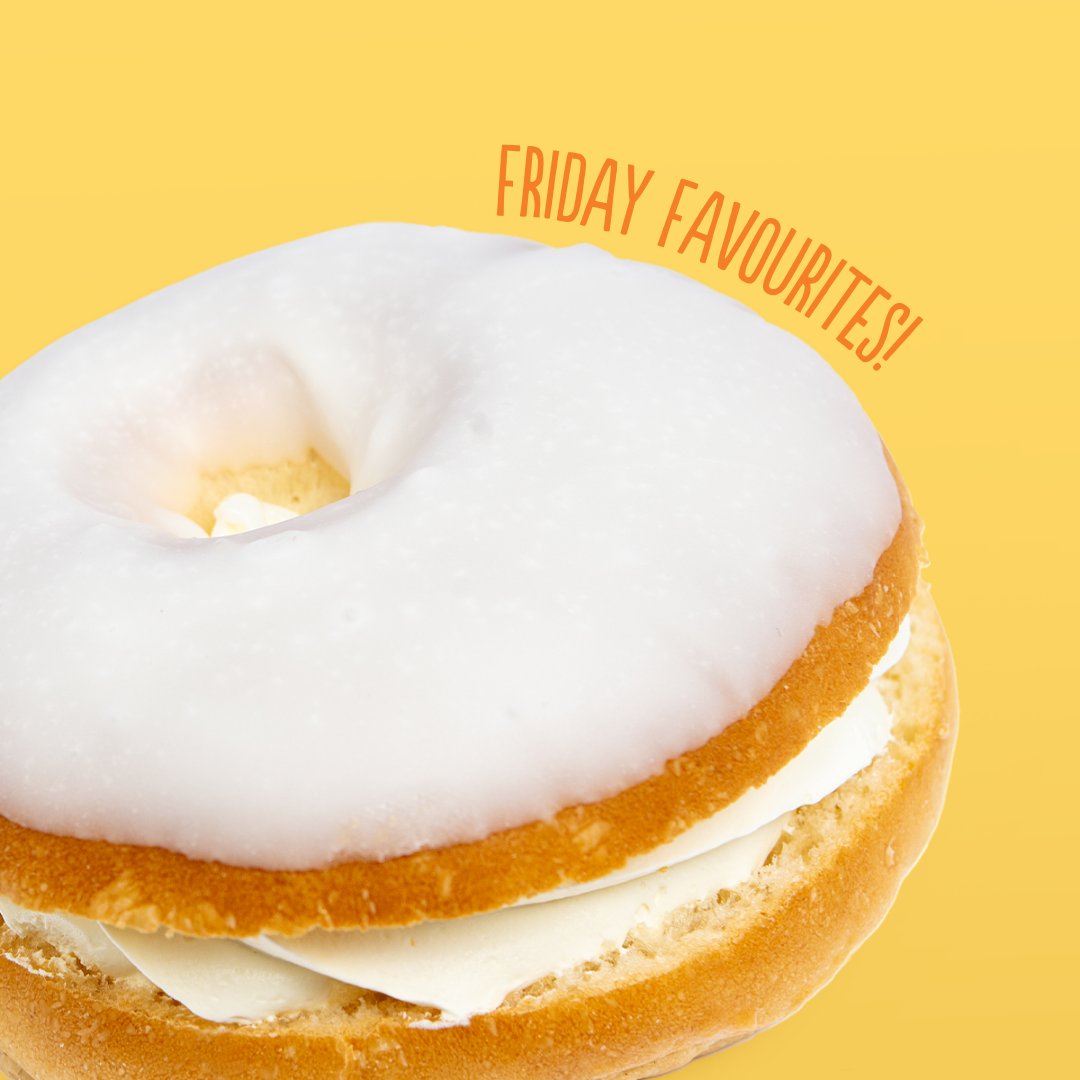 We're celebrating the end of the week with some of your all-time favourite Friday treats. From our cream-filled dream rings to our hot and flaky sausage rolls; freshly prepared lunchtime rolls to delightful summer strawberry tarts – there's something for everyone to love 🎉
