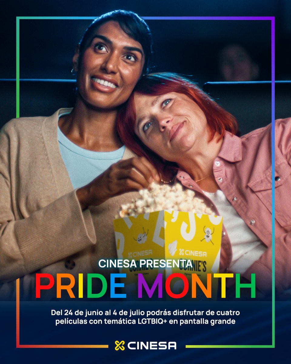 Cinesa's tweet photo. Del 24 de junio al 4 de julio, disfruta de esta selección de películas en Cinesa. 🎥✨
Ya puedes comprar tus entradas en https://t.co/AIjlnnlgQG y venir a disfrutarlo con los tuyos. ¿Te animas? 🍿🎟️
#PideMonth #Cinesa https://t.co/KA4wifGMkN