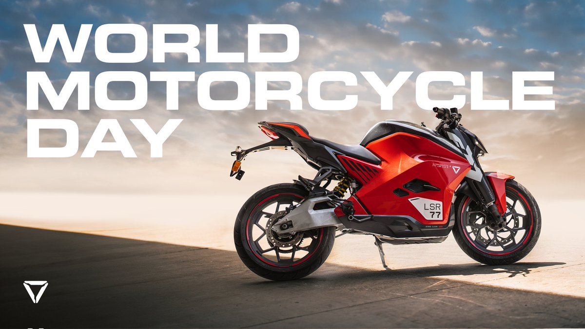 Narayan_UV's tweet photo. World Motorcycle Day '24
Celebrating electrifying performance, cutting edge tech & of course a whole lot of Panache.
Safe flying, Pilots ⚡️
#worldmotorcycleday #ultraviolette #F77MACH2 https://t.co/T4B1hg2SAx
