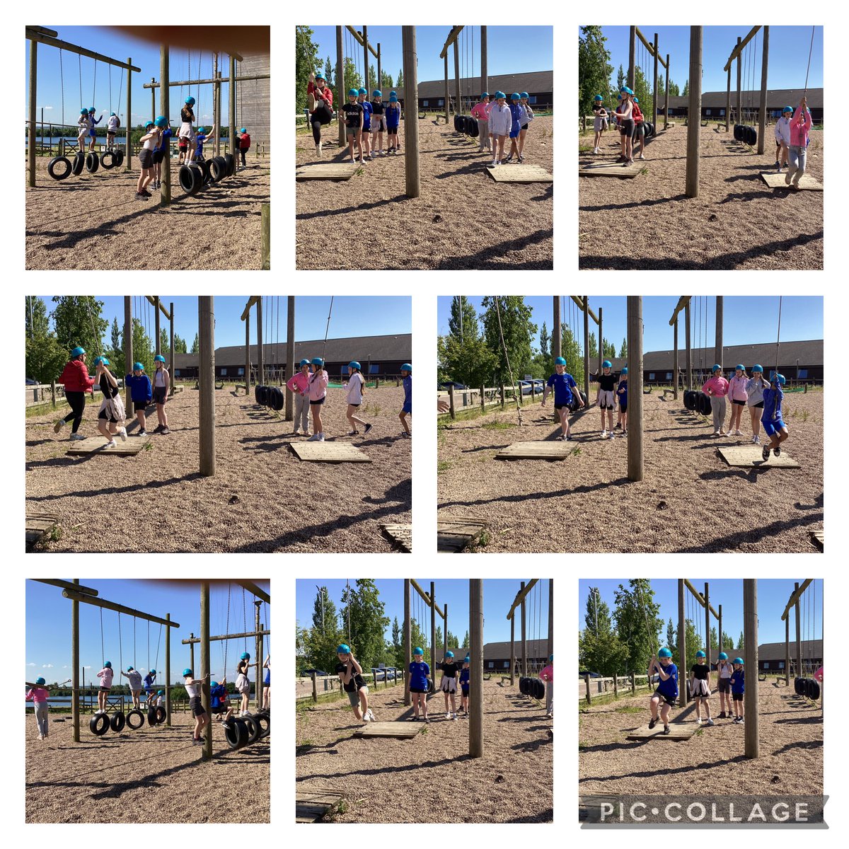 HBJSCH63's tweet image. Last activity for group 5! The Challenge Course. We’ve had such a great few days, they have all been superstars, great fun, supporting each other and learning news things! Well done girls 👏👏👏 #group5 #5star #hbjs