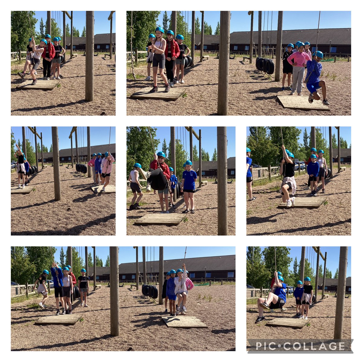 HBJSCH63's tweet image. Last activity for group 5! The Challenge Course. We’ve had such a great few days, they have all been superstars, great fun, supporting each other and learning news things! Well done girls 👏👏👏 #group5 #5star #hbjs