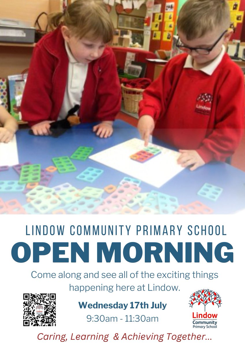 Are you looking for a school place for your child? We have places available for September 2024. Come along to our school open day and see all of the exciting things going on at Lindow Community Primary School. #wilmslow #school