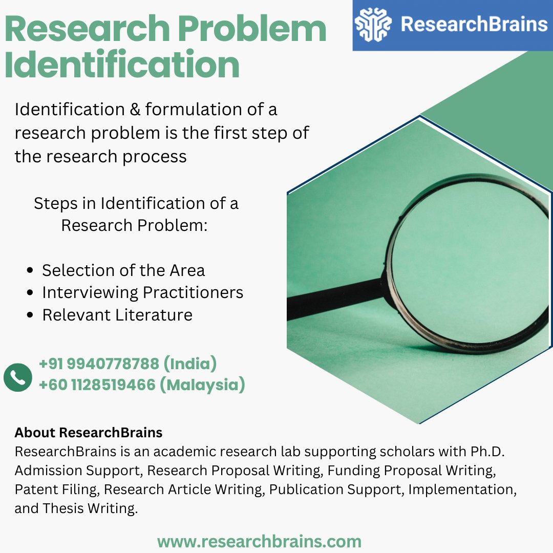 Research_brains's tweet image. Research Problem Identification

For more details, researchbrains.com/research-probl…

#researchproposalhelp #researchwork #phdjourney #phdresearch #phdlife #articlewriting #Research #thesiswriting #dissertation #dissertationwriting #dissertationhelp #Scopus #scopuspublication #scienceindex