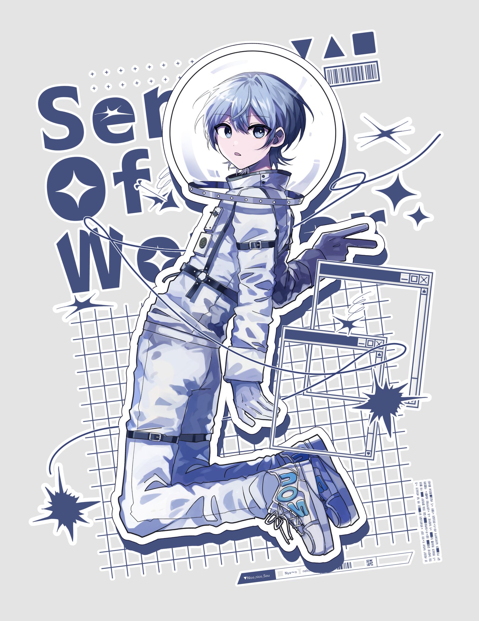 檀上大空コラボイラストZIPTシャツ「おきゅおわで〜す」 檀上大空コラボイラストZIPTシャツ「おきゅおわで〜す」 - メルカリ