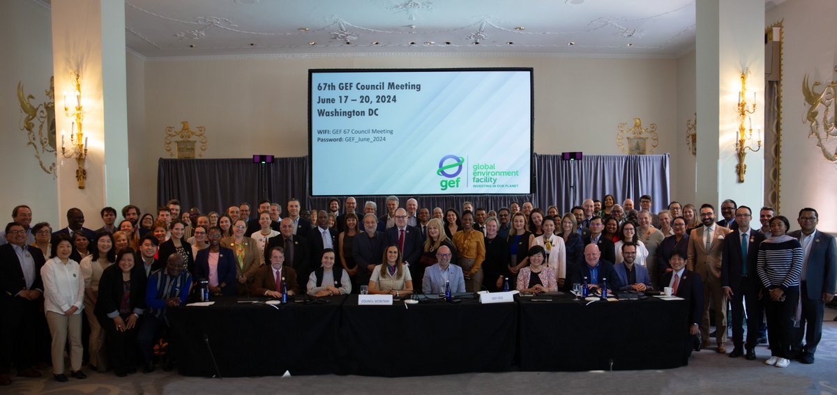 Fonds français pour l'environnement mondial (FFEM) (@ffem_fr) on Twitter photo #GEFcouncil67
L'assemblée du <a href="/theGEF/">Global Environment Facility (GEF)</a> à laquelle participe le <a href="/FFEM_Fr/">Fonds français pour l'environnement mondial (FFEM)</a> en tant que membre suppléant pour représenter la 🇫🇷 vient d'approuver un nouveau montant de $736.4 M pr la conservation de la #nature. Retour sur la complémentarité <a href="/FFEM_Fr/">Fonds français pour l'environnement mondial (FFEM)</a> / <a href="/theGEF/">Global Environment Facility (GEF)</a>
👉urls.fr/IjplFj #GEFcouncil67
L'assemblée du <a href="/theGEF/">Global Environment Facility (GEF)</a> à laquelle participe le <a href="/FFEM_Fr/">Fonds français pour l'environnement mondial (FFEM)</a> en tant que membre suppléant pour représenter la 🇫🇷 vient d'approuver un nouveau montant de $736.4 M pr la conservation de la #nature. Retour sur la complémentarité <a href="/FFEM_Fr/">Fonds français pour l'environnement mondial (FFEM)</a> / <a href="/theGEF/">Global Environment Facility (GEF)</a>
👉urls.fr/IjplFj
