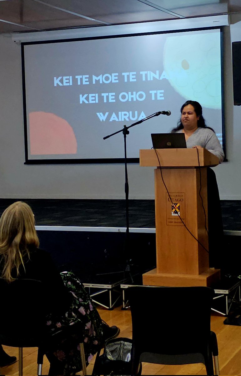 RosieGibsMoul's tweet photo. Was a pleasure to introduce colleagues from @MasseyUni Psyc to #SleepInAotearoa!
Nicole Lindsay, Laura O'Sullivan and Deanna Haami shared some of our collaborative works in a symposium on Sleep, Dreaming and Exceptional Experiences 💫💤
@LauraO_1708 https://t.co/i3OsEotKdk