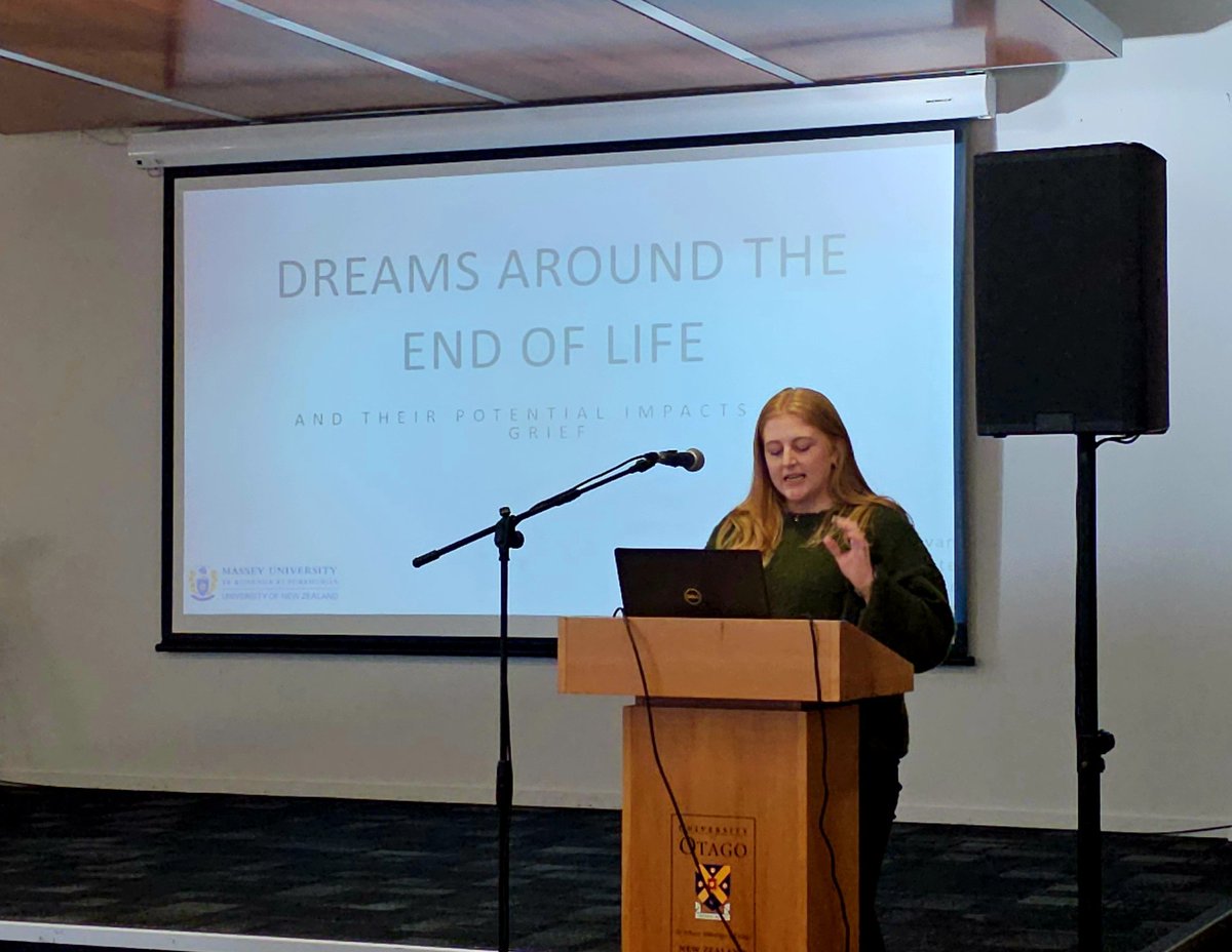RosieGibsMoul's tweet photo. Was a pleasure to introduce colleagues from @MasseyUni Psyc to #SleepInAotearoa!
Nicole Lindsay, Laura O'Sullivan and Deanna Haami shared some of our collaborative works in a symposium on Sleep, Dreaming and Exceptional Experiences 💫💤
@LauraO_1708 https://t.co/i3OsEotKdk