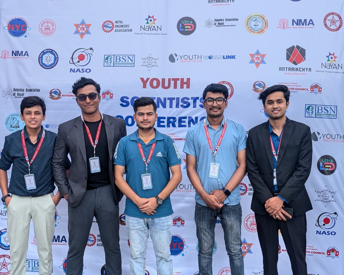 antarikchya's tweet photo. Antarikchya Pratisthan Nepal participated in the Youth Scientists' Conference organized by Robotics Association of Nepal [RAN] and National Youth Council Nepal

APN's Nayan Bakhadyo also gave a presentation on APN's overall activities and Satellite Data Analysis Project. https://t.co/7kZnwkXlum