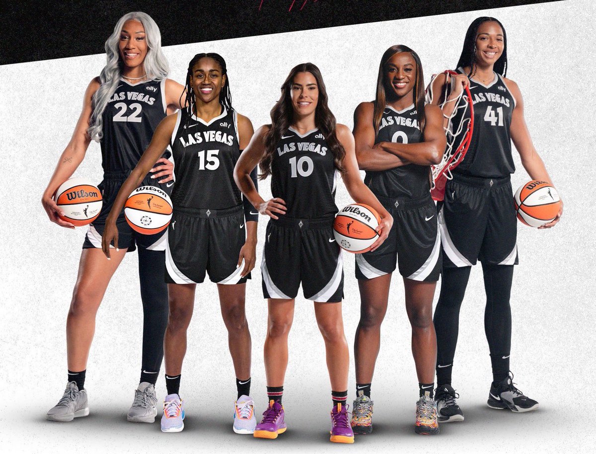 The Aces are the first team in WNBA history to sell out ALL of their regular season home games. Good thing they drafted Caitl… wait 🤔