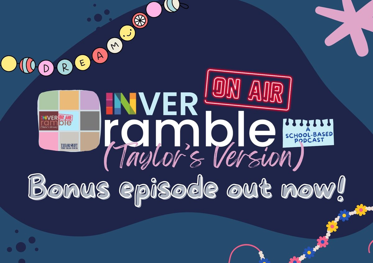 …READY FOR IT?

InverRamble (Taylor’s Version) is out now! Check out THE TORTURED PODCAST DEPARTMENT Bonus episode on all streaming platforms today. 🎙️🎧🫶

linktr.ee/inverurieeng <a href="/InverurieAcad/">Inverurie Academy</a> <a href="/inverurielrc/">Inverurie Academy Library</a>