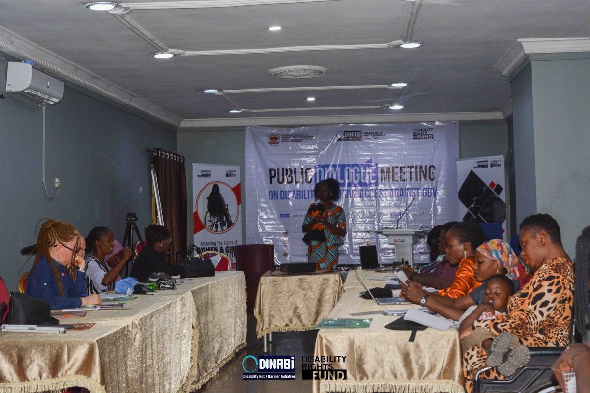 DinabiNig's tweet photo. Yesterday, @DinabiNig in collaboration with EKSG Special Education &amp; Social Inclusion with funding from @DisabRightsFund organized a One-Day Public Dialogue Meeting on Disability Inclusive Access to Justice against GBV in Ekiti State held at Koltotel Hotel. https://t.co/nm3upuvlSs