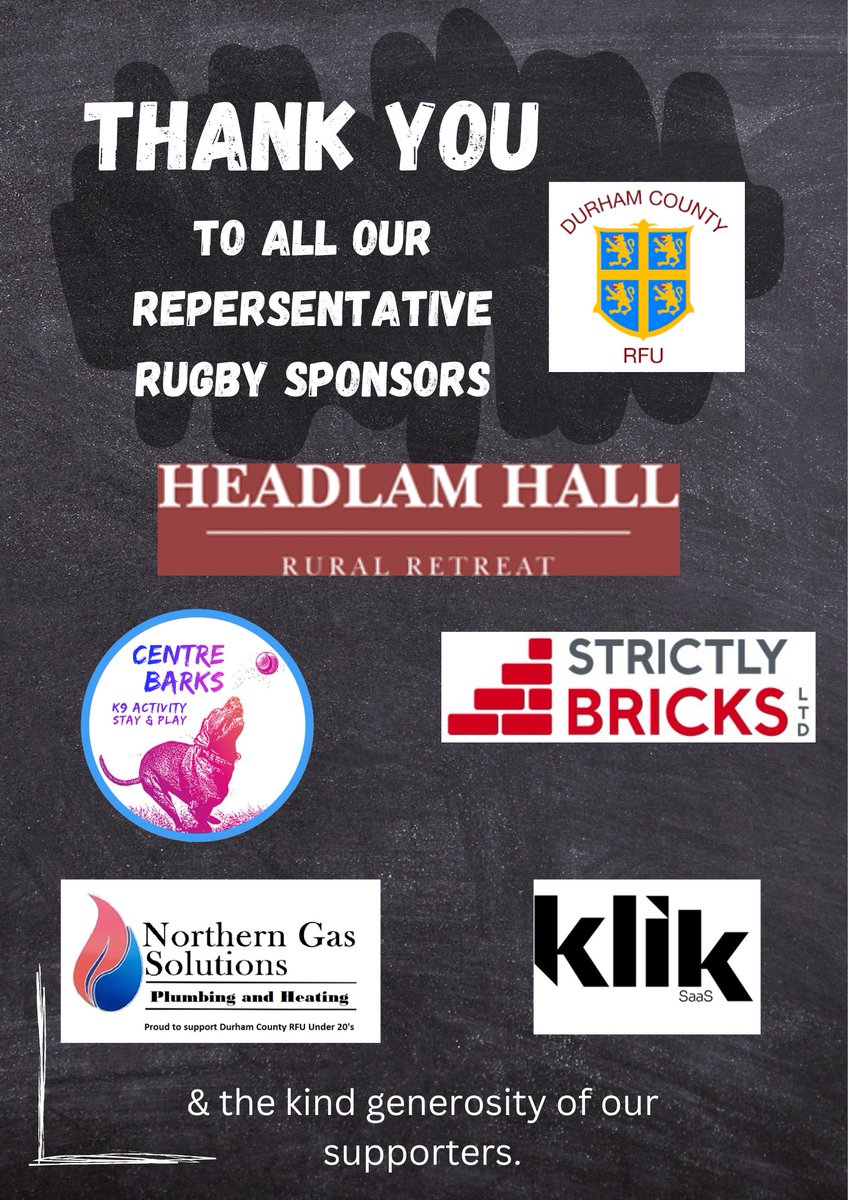 A Massive thank you to all our Rep Rugby Sponsors and clubs who hosted matches.