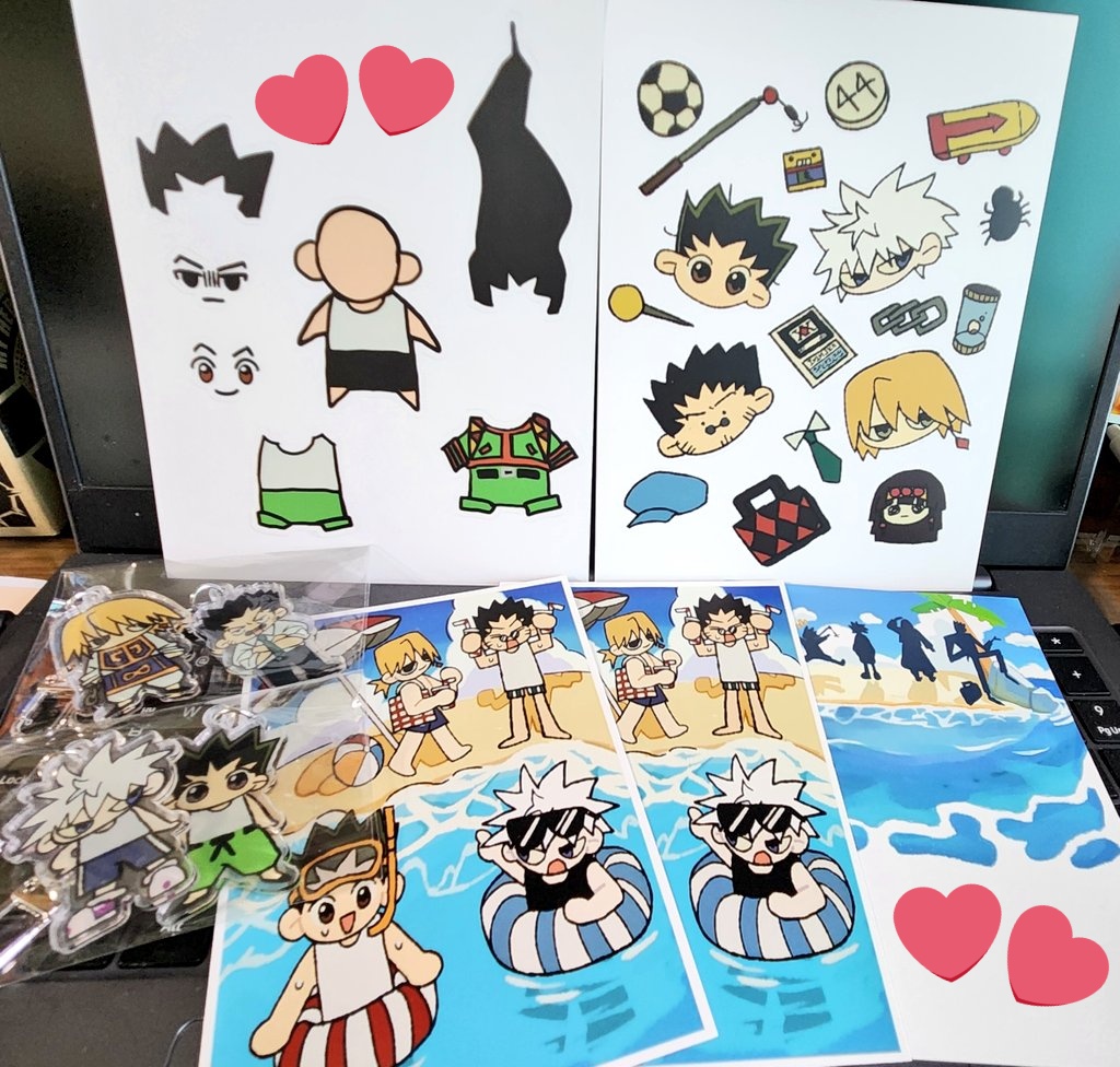 정말 미친거 아닙니까?(너무좋아서)
이런 귀염뽀쟉말랑콩떡한 헌시조가 바로 앞에 있다니 저는 복받았습니다 게다가 곤 옷입히기 스티커까지... 제가 이런게 과분하게 행복해도 되는걸까요? 최고의 비공굿 최고의 귀여움을 모두 싹쓸이해갈 수 있다고 생각합니다 정말로 판매해주셔서 감사합니다!! :)