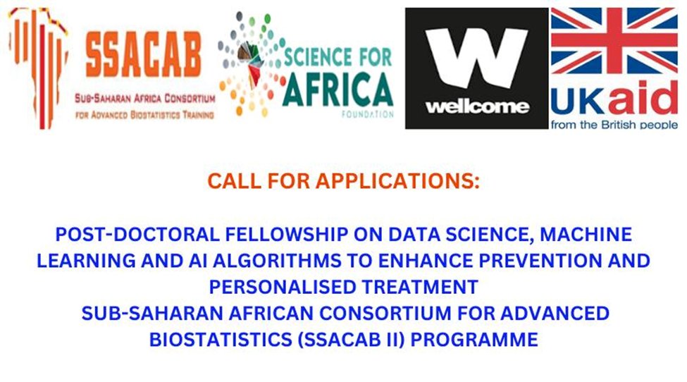 Guys come this side: #SSACABII Consortium is inviting applications. Follow the link for more info: bit.ly/3x6yMBr