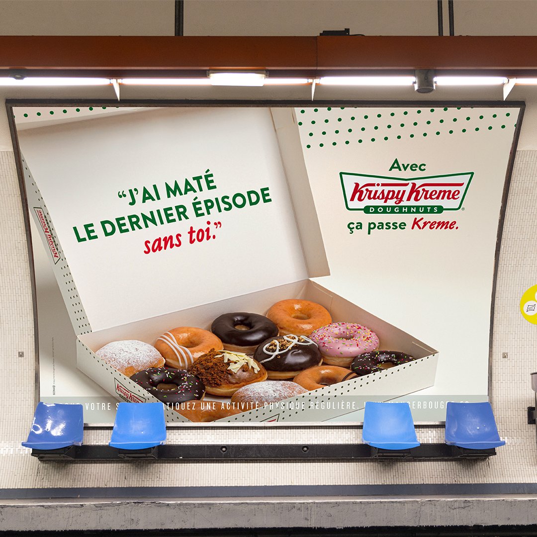 Un message à faire passer ? Avec une boîte de 12 #ÇaPasseKreme .