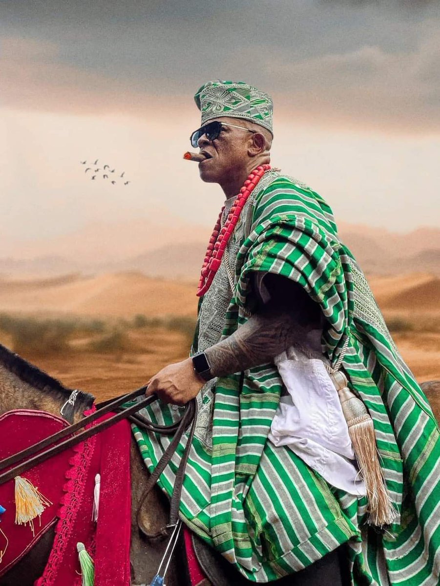 Official_Isaaco's tweet image. When you survive skin and bone cancer and get a second chance to live life to the fullest in your 50s.
That's the inspring story of Mr. Farooq Oreagba, the man who stole the show at Ojude Oba Festival in Ijebu Ode.