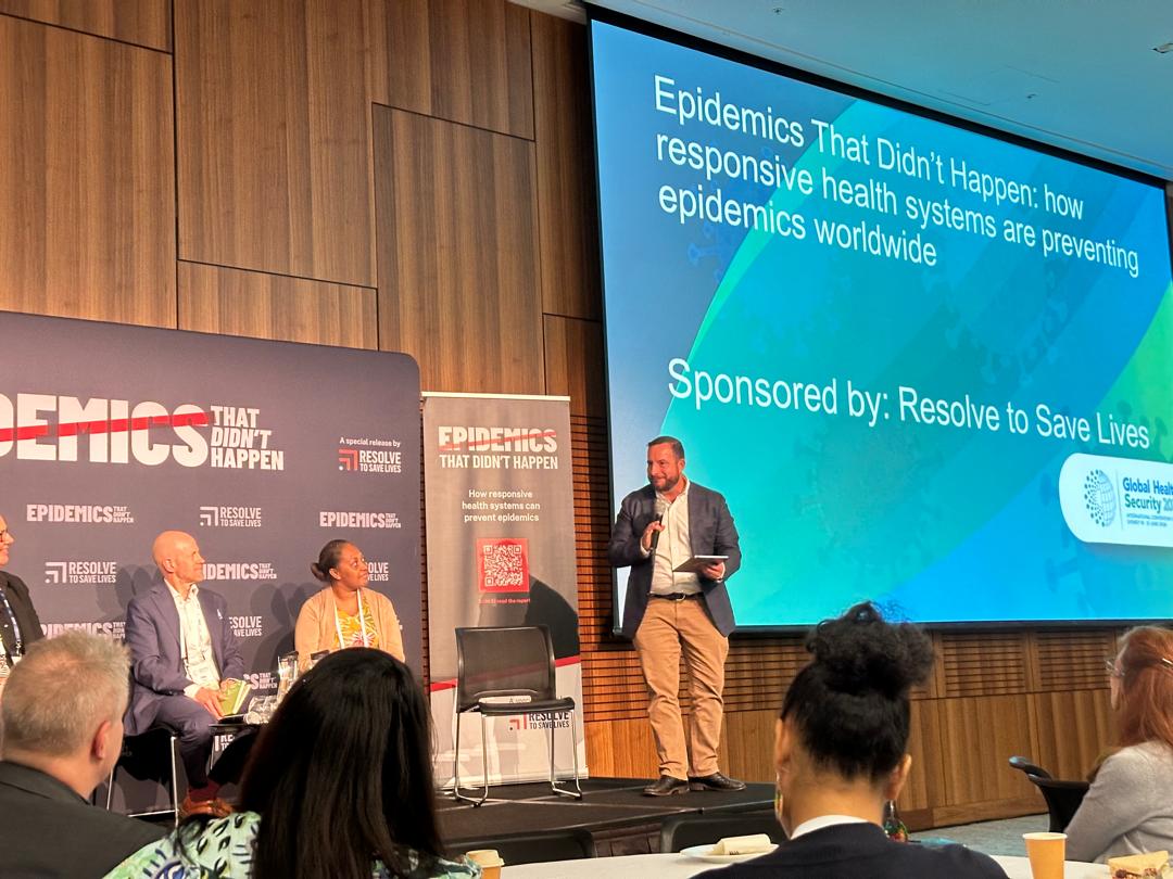 Strong message from our Health Minister! 🇸🇸

Minister Hon. Yolanda Awel Deng  spoke at the Global Health Security Conference in Sydney, emphasizing the importance of epidemic preparedness &amp; collaboration to keep us all safe.

#SouthSudan #GlobalHealth #HealthSecurity