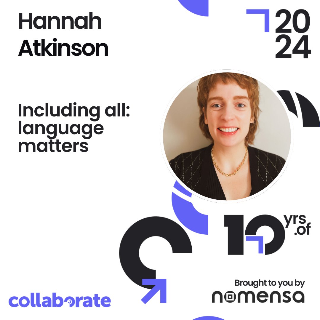 Next up, is our very own Hannah, taking us through what inclusive content looks like...