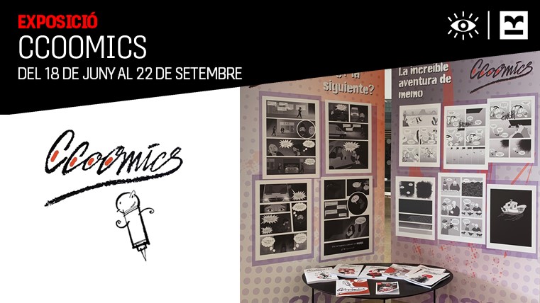 💬Exposició. CCOOMICS, 5 anys
<a href="/CCOOmics/">CCOOMICS</a> és un projecte de l'alumnat de pràctiques de les escoles <a href="/EscoladArtLaIn1/">Escola d'Art La Industrial</a>, <a href="/EscolaMassana/">Escola Massana</a>, <a href="/EscolaLlotja/">EA Llotja</a>, Pau Gargallo, i Serra i Abella.

📅Del 18 de juny al 22 de setembre
🔗tuit.cat/IcoP5