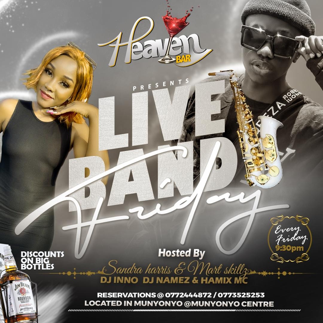 heavenbar7's tweet image. Live Fridays 🔥 in place