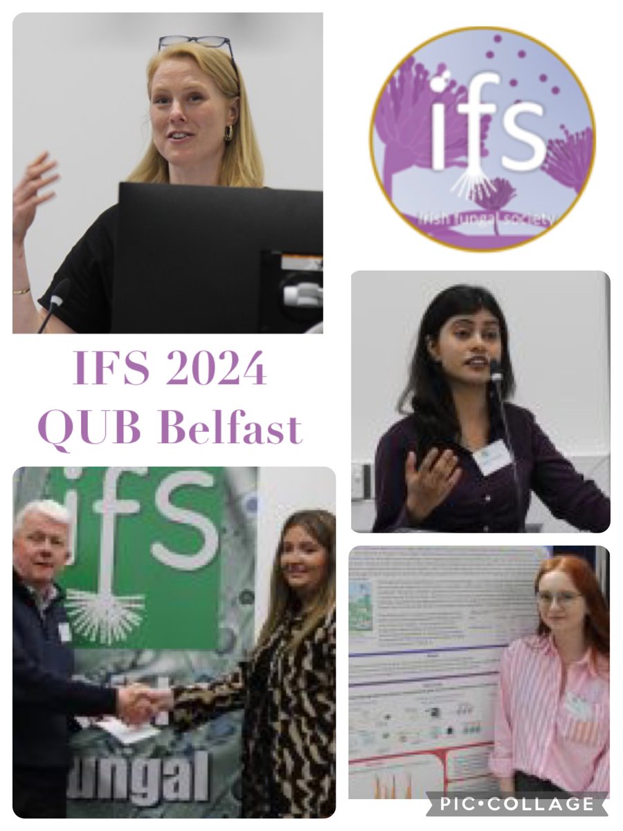 Edel Hyland Lab @ Queen's University Belfast (@hyland_lab) on Twitter photo Hyland lab out in force at the <a href="/IrishFungalSoc/">Irish Fungal Society</a> annual meeting 2024 <a href="/QUBelfast/">Queen's University Belfast ๐</a>. Well done to <a href="/Caelainn_McA/">Caelainn Mcaloran</a> for best poster prize of the meeting, as well as both Sreyashi Acharjee and Jessica Allison for excellent presentations. Hyland lab out in force at the <a href="/IrishFungalSoc/">Irish Fungal Society</a> annual meeting 2024 <a href="/QUBelfast/">Queen's University Belfast ๐</a>. Well done to <a href="/Caelainn_McA/">Caelainn Mcaloran</a> for best poster prize of the meeting, as well as both Sreyashi Acharjee and Jessica Allison for excellent presentations.
