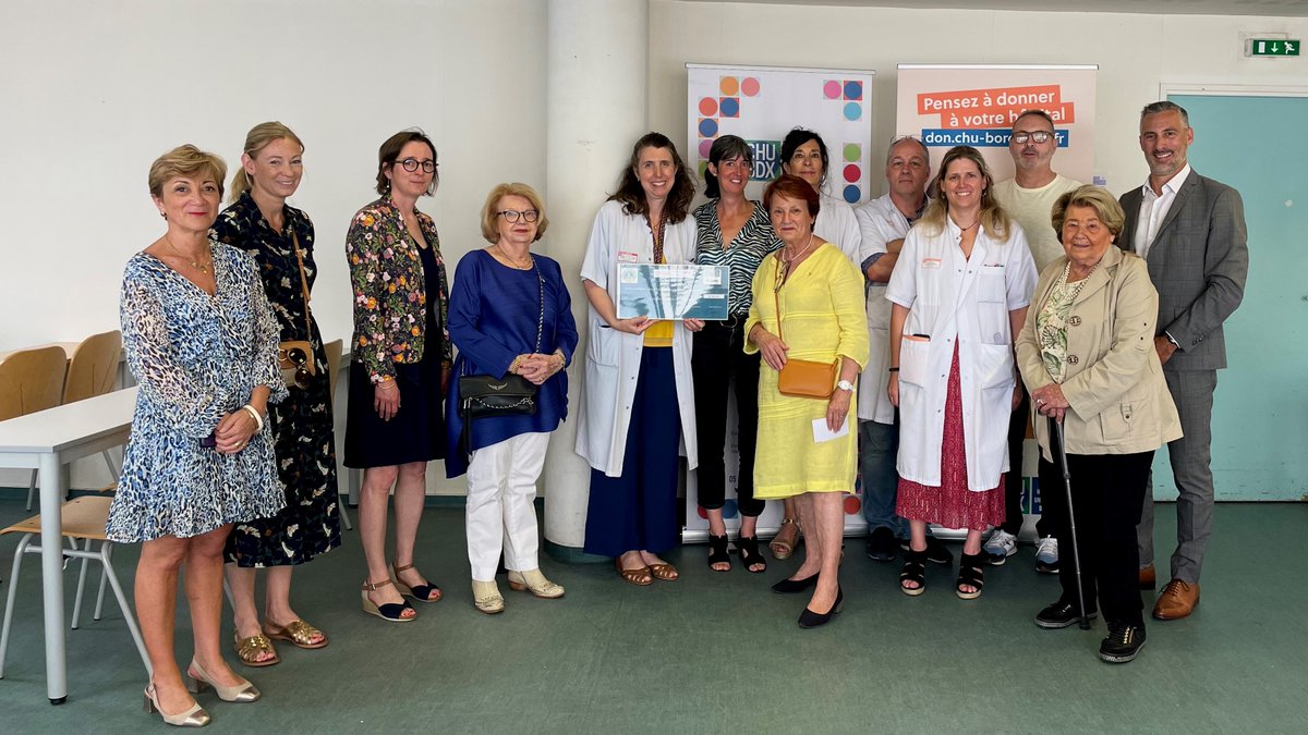 [#MÉCÉNAT] 🙏 Un immense merci au Lion's Club Bordeaux Tourny, à l’Ensemble scolaire Ste Marie Bastide et au Lycée privé Ste Marie Grand Lebrun pour leur engagement au profit du <a href="/CHUBordeaux/">CHU de Bordeaux</a> 

Ce don de 12 000 € contribuera à la création d’une école à l’Hôpital des Enfants.