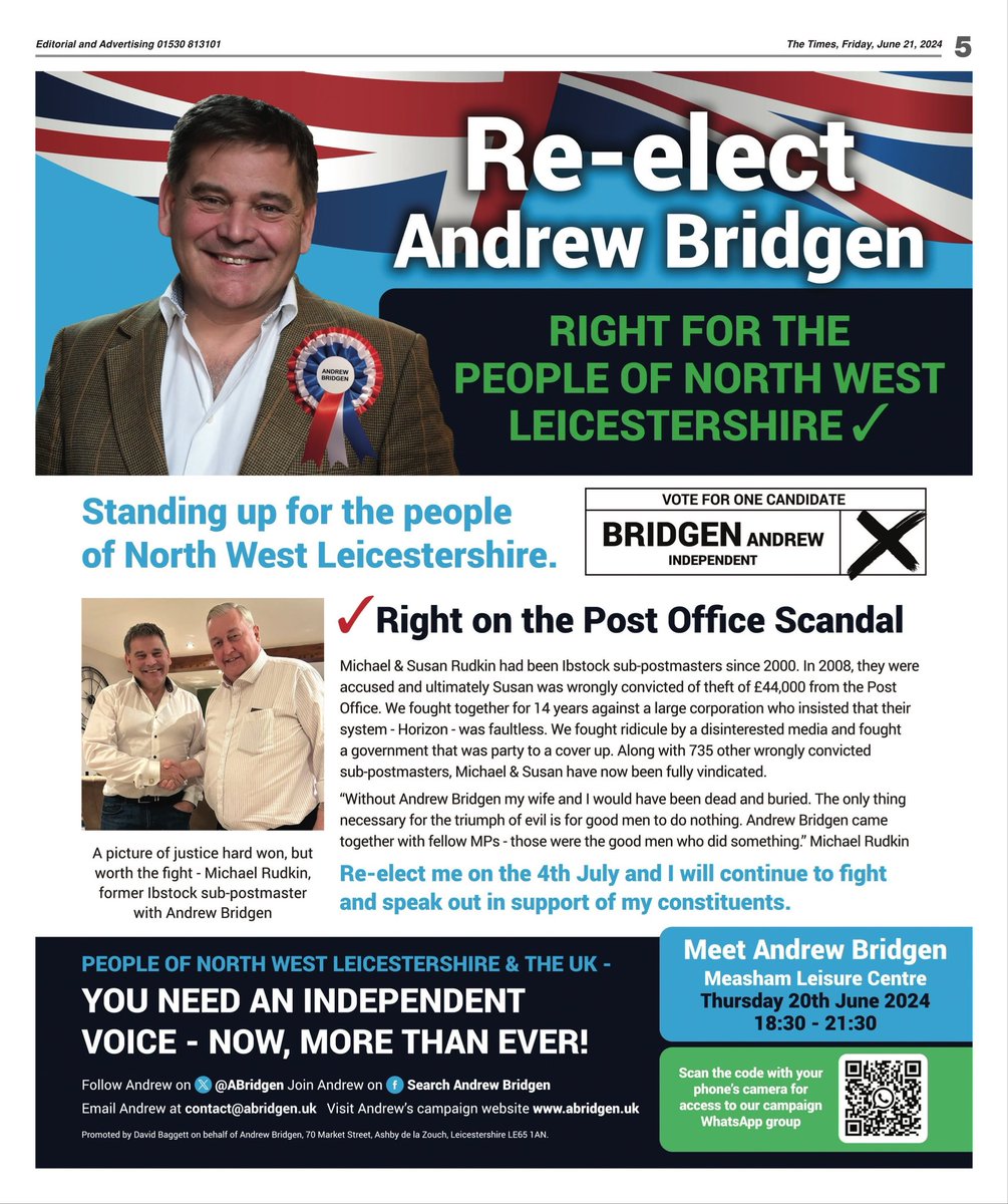 Andrew Bridgen tweet media