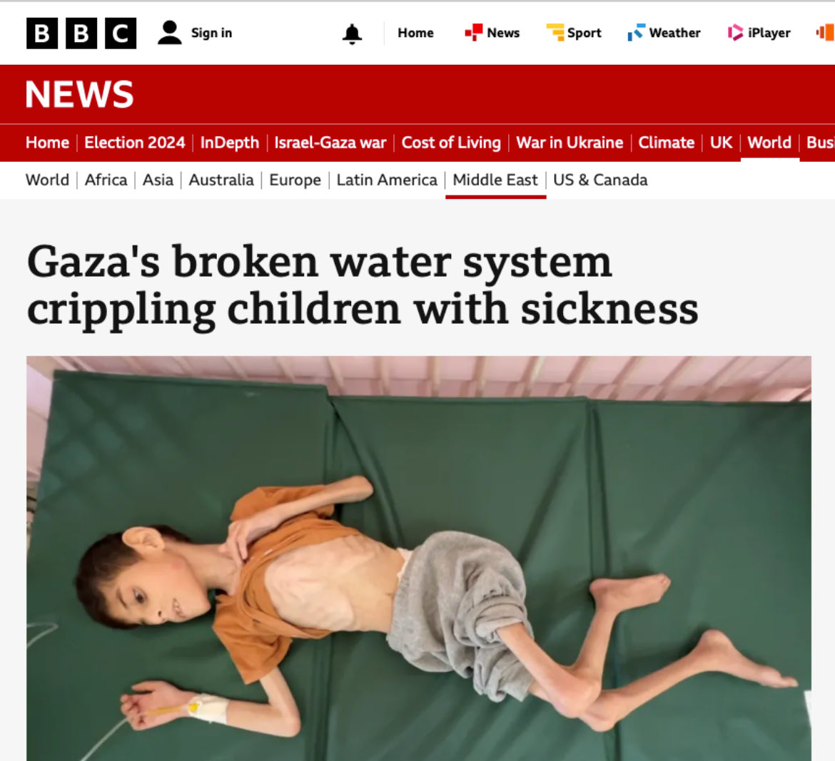 Ed Edwards π¨πΊ π΅πΈ π» (@ededwardswriter) on Twitter photo The evaporation of history from events. A better headline: Israel is starving children to death. F*** the BBC!
Victory to the resistance! π»
End Zionism!
Jail collaborators!
Use the word genocide!
#Gaza #FreePalestine
<a href="/RevLeftRadio/">Rev Left Radio</a> β¦<a href="/intifada/">Electronic Intifada</a>β© The evaporation of history from events. A better headline: Israel is starving children to death. F*** the BBC!
Victory to the resistance! π»
End Zionism!
Jail collaborators!
Use the word genocide!
#Gaza #FreePalestine
<a href="/RevLeftRadio/">Rev Left Radio</a> β¦<a href="/intifada/">Electronic Intifada</a>β©