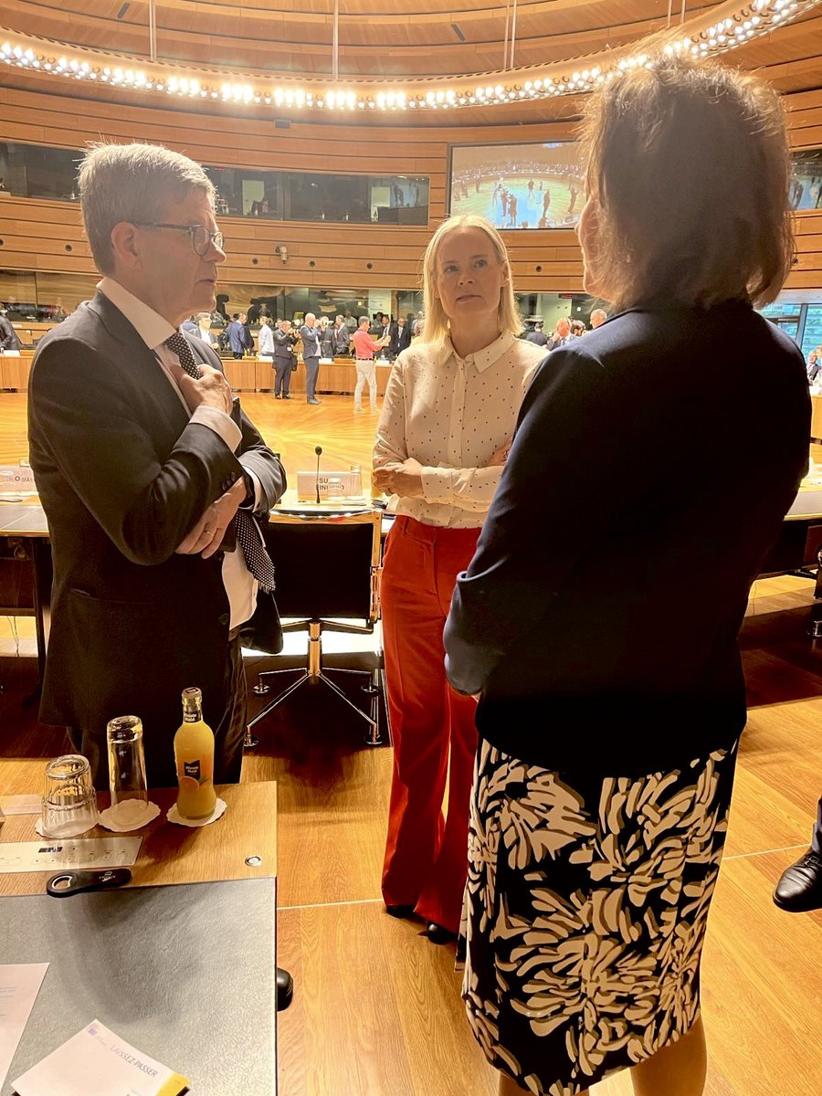 #ECOFIN starting, on agenda:

🔹VAT in the digital age
🔸 Recovery and Resilience Facility
🔹 Russia’s aggression against 🇺🇦
🔸 European Semester

…and more. 👉 europa.eu/!4NYR8q
🇫🇮 press release: vm.fi/-/valtiovarain…