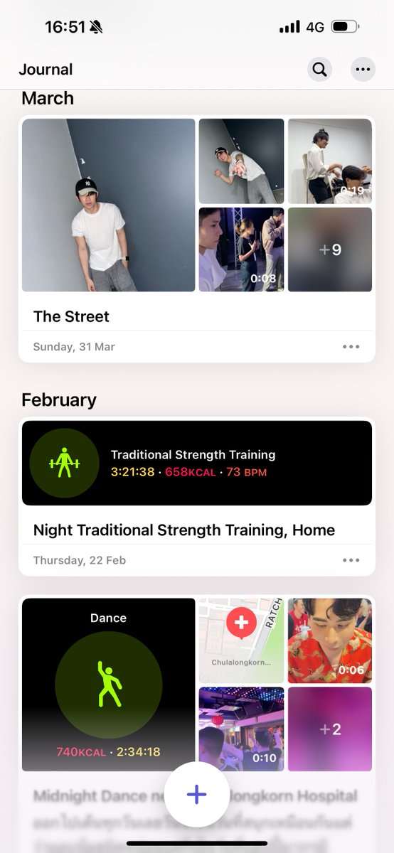 BrightMinho's tweet image. มีใครใช้แอป Journal บ้างมั้ยนะ 📝 
เป็นแอปที่ดีมากแอปนึงเลย

ใช้จดบันทึกแต่ละวันไปไหน ทำไร ถ้าใครใช้ Apple Watch⌚️ ก็จะเชื่อมการออกกำลังกาย
เลือกฟีลลิ่งของแต่ละวันได้ 
บันทึกเสียงก็ได้ ถ้าใครขี้เกียจจด

นี่ก็ขี้เกียจจดนะ
แต่พอย้อนมาดู เออ มันมีคุณค่ามากนะบันทึกประจำวันเนี่ย