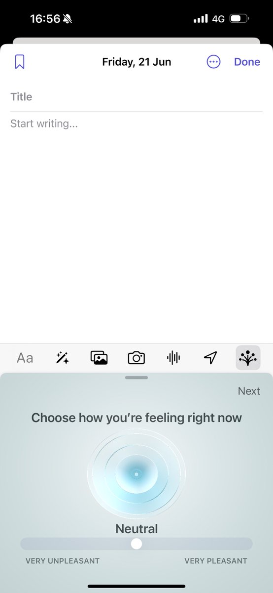 BrightMinho's tweet image. มีใครใช้แอป Journal บ้างมั้ยนะ 📝 
เป็นแอปที่ดีมากแอปนึงเลย

ใช้จดบันทึกแต่ละวันไปไหน ทำไร ถ้าใครใช้ Apple Watch⌚️ ก็จะเชื่อมการออกกำลังกาย
เลือกฟีลลิ่งของแต่ละวันได้ 
บันทึกเสียงก็ได้ ถ้าใครขี้เกียจจด

นี่ก็ขี้เกียจจดนะ
แต่พอย้อนมาดู เออ มันมีคุณค่ามากนะบันทึกประจำวันเนี่ย