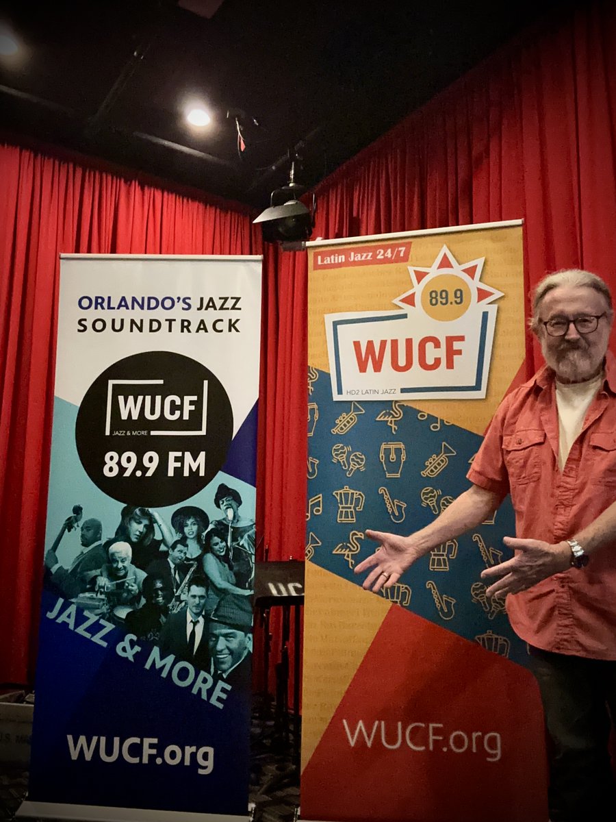 Good morning from #WUCFFM45 and Studio A on this Friday June 21st #WorldDayOfMusic
#NickFinzer and #MercerHassy in our New Music Spotlight, Jazz Birthday salutes for #EricReed and #StevenFeifke, Jazz News, Nine at Nine and The Most Music in Orlando!
Let's celebrate WUCF-FM !!