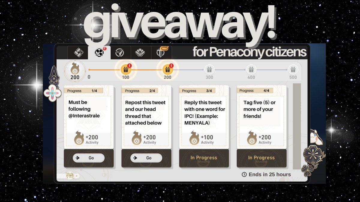 Test your luck! We will give you a couple of slots for lucky citizen to join the troops without any test. You just have to comply to the rules and requirements written below before June, 22nd at 7 PM (GMT +7) and we will let you know if you’re the honored one!