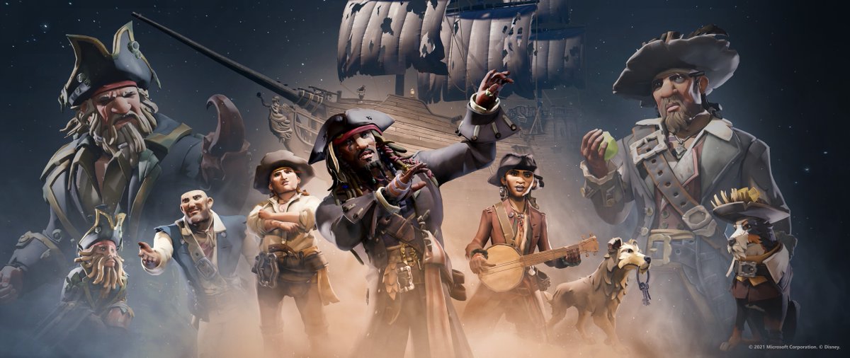 Almost three years ago to the day, five epic Tall Tales saw Disney's Pirates of the Caribbean and Sea of Thieves combined in A Pirate's Life. To mark this, the Pirate Emporium is hosting a sale on all A Pirate's Life goods until June 29th! Grab a deal before they're gone, savvy?